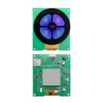2.1 Inch 480x480 Circular Smart LCD TTL RS232 LCD Display Capacitive Touch 16MB Flash