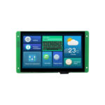 7.0inch 800x480 IPS UART TTL/RS232 LCD Display Capacitive Touch 16MB Flash Buzzer SD interface