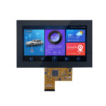 7 Inch 800x480 COF Display Capacitive Touch UART