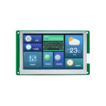 4.3inch 800x480 IPS Industrial HMI UART TTL/RS232 LCD Display Without Touch, 16MB Flash Buzzer SD interface
