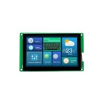 7.0inch 1024x600 IPS UART TTL/RS232x2 LCD Display Capacitive Touch 16MB Flash Buzzer SD interface