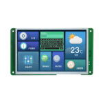 5.0inch 800x480 Industrial IPS UART TTL/RS232 LCD Display Without Touch, 16MB Flash Buzzer SD interface