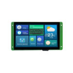 7.0inch 800x480 IPS UART TTL/RS232x2 LCD Display Capacitive Touch 16MB Flash Buzzer RTC SD interface