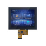 8.0 inch 800x600 COF Display Capacitive Touch UART