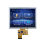 8 Inch 800x600 COF Display Resistive Touch UART