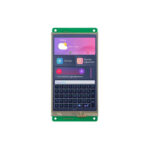5.0 Inch 480x854 TTL IPS HMI LCD Display Resistive Touch 16MB Flash Buzzer SD interface