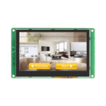 4.3 Inch 800x480 HD Camera Display Capacitive Touch, 16MB Flash, Buzzer, RTC, SD Interface, RS232