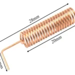 433mhz spring Antenna - COPPER