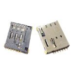 Nano SIM Card Holder 6+1pin Ð Spring Loaded Push Type