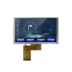 5.0 Inch 800x480 TFT LCD Display Module Resistive Touch